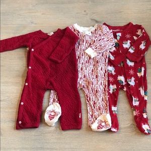 Baby Christmas Onsies 3-6 mos